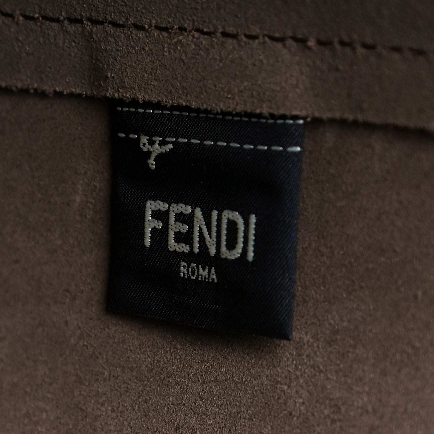 Vitello Vienna Enamel F is Fendi Shopping Tote Tortora Taupe