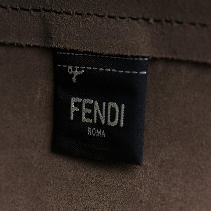 Fendi Vitello Vienna Enamel F is Fendi Shopping Tote Tortora Taupe 7 of 12