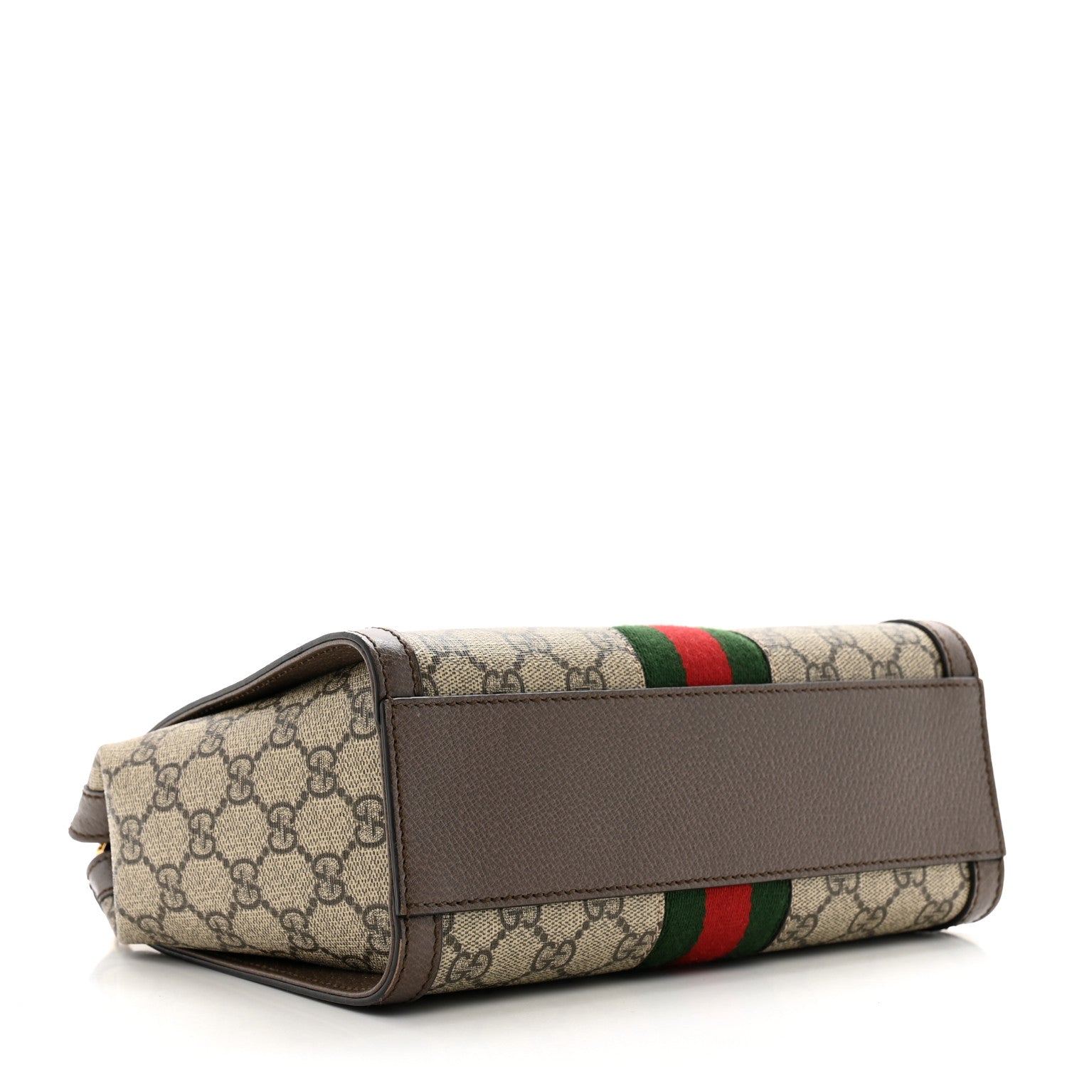 Gucci GG Supreme Monogram Small Ophidia Tote Bag Brown 4 of 10