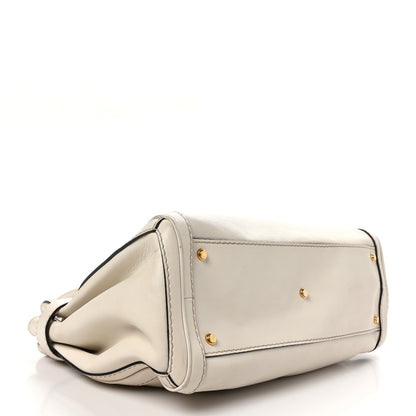 Gucci Calfskin Medium GG Running Tote White 4 of 11