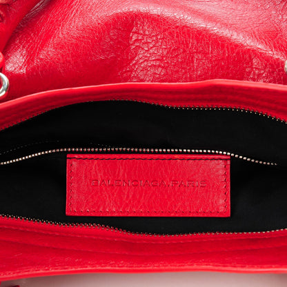 Balenciaga Agneau Giant 12 Silver Hardware Town Rouge Coquelicot 6 of 7