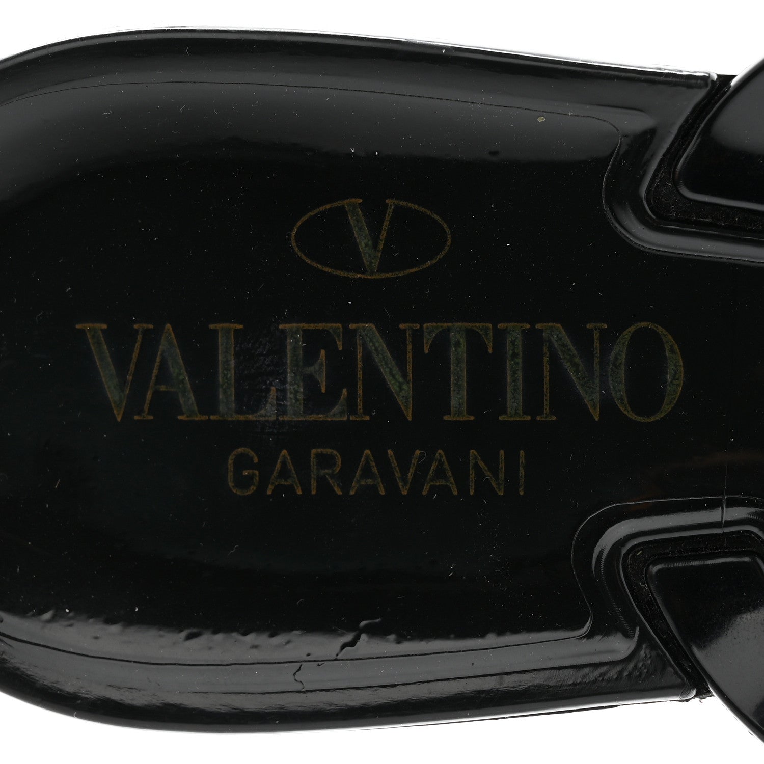 Valentino Garavani PVC Jelly Rockstud Bow Thong Sandals 41 Black 7 of 9