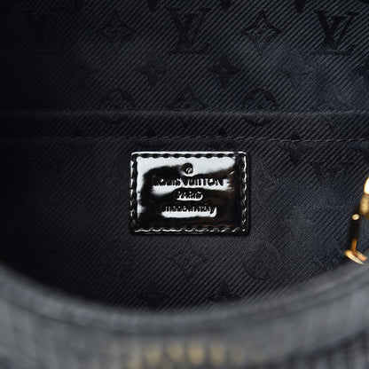 Louis Vuitton Calfskin Quilted Monogram Altair Clutch Black 6 of 8