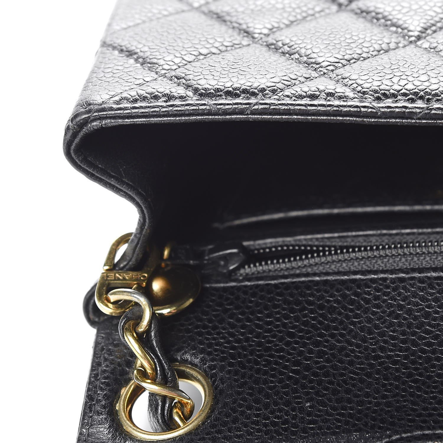 Chanel Caviar Quilted Mini Square Flap Black 16 of 16