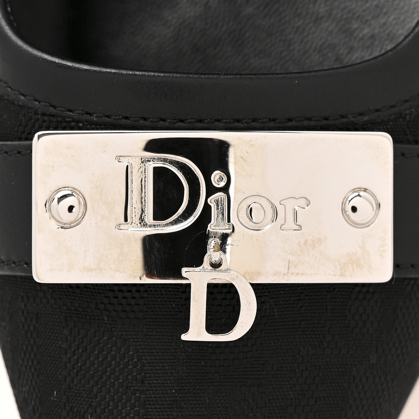 Oblique Canvas Street Chic Pumps 37 Black