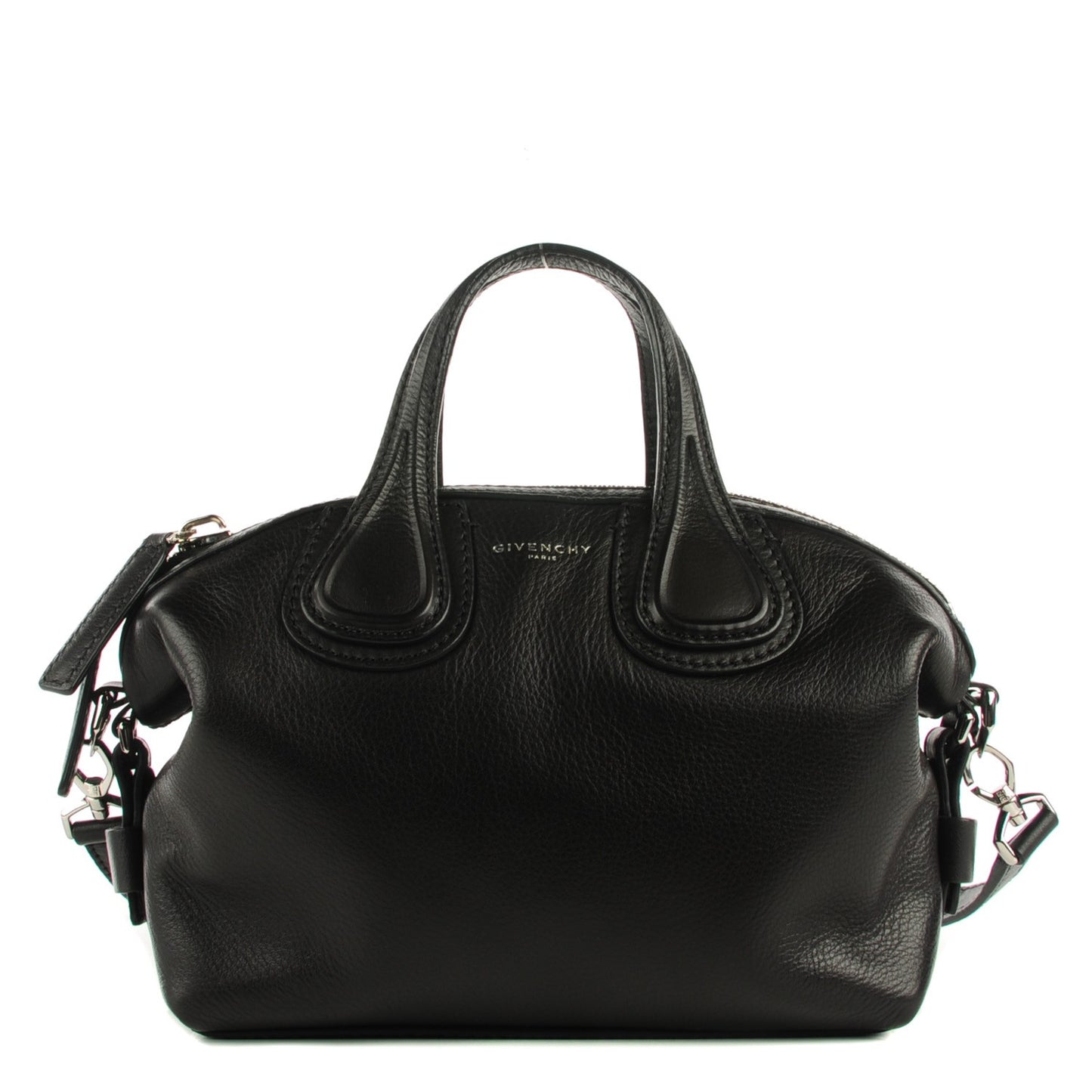 Waxed Calfskin Micro Nightingale Black