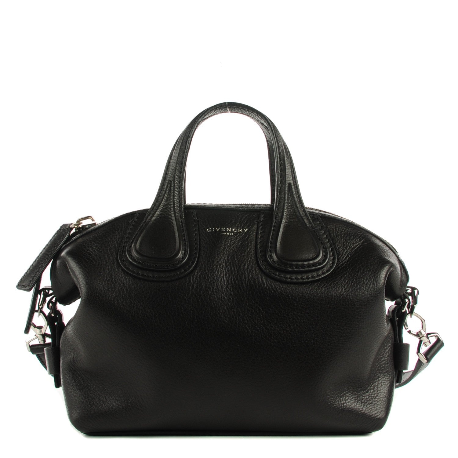 Givenchy Waxed Calfskin Micro Nightingale Black 1 of 7