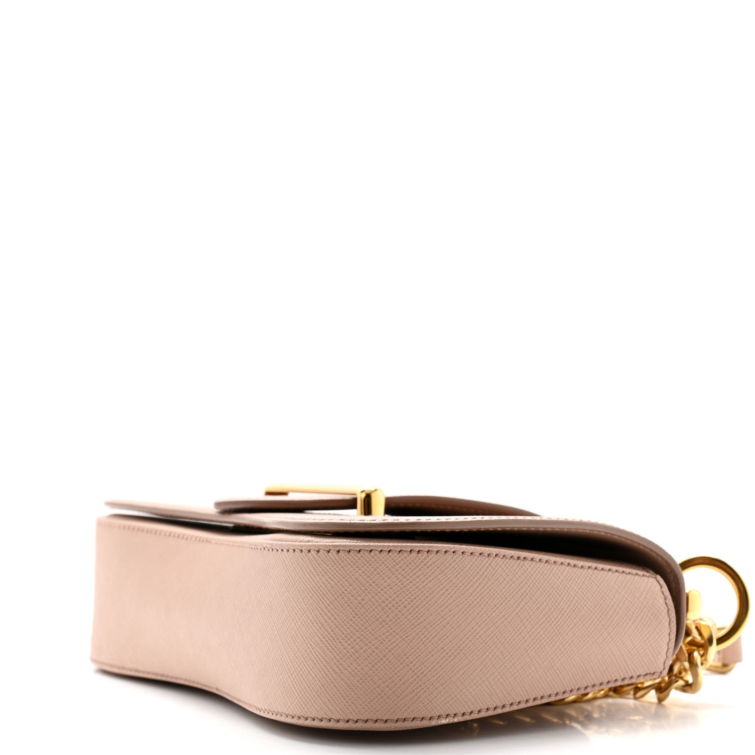 Prada Saffiano Lux Sidonie Small Chain Crossbody Bag Cipria 9 of 11