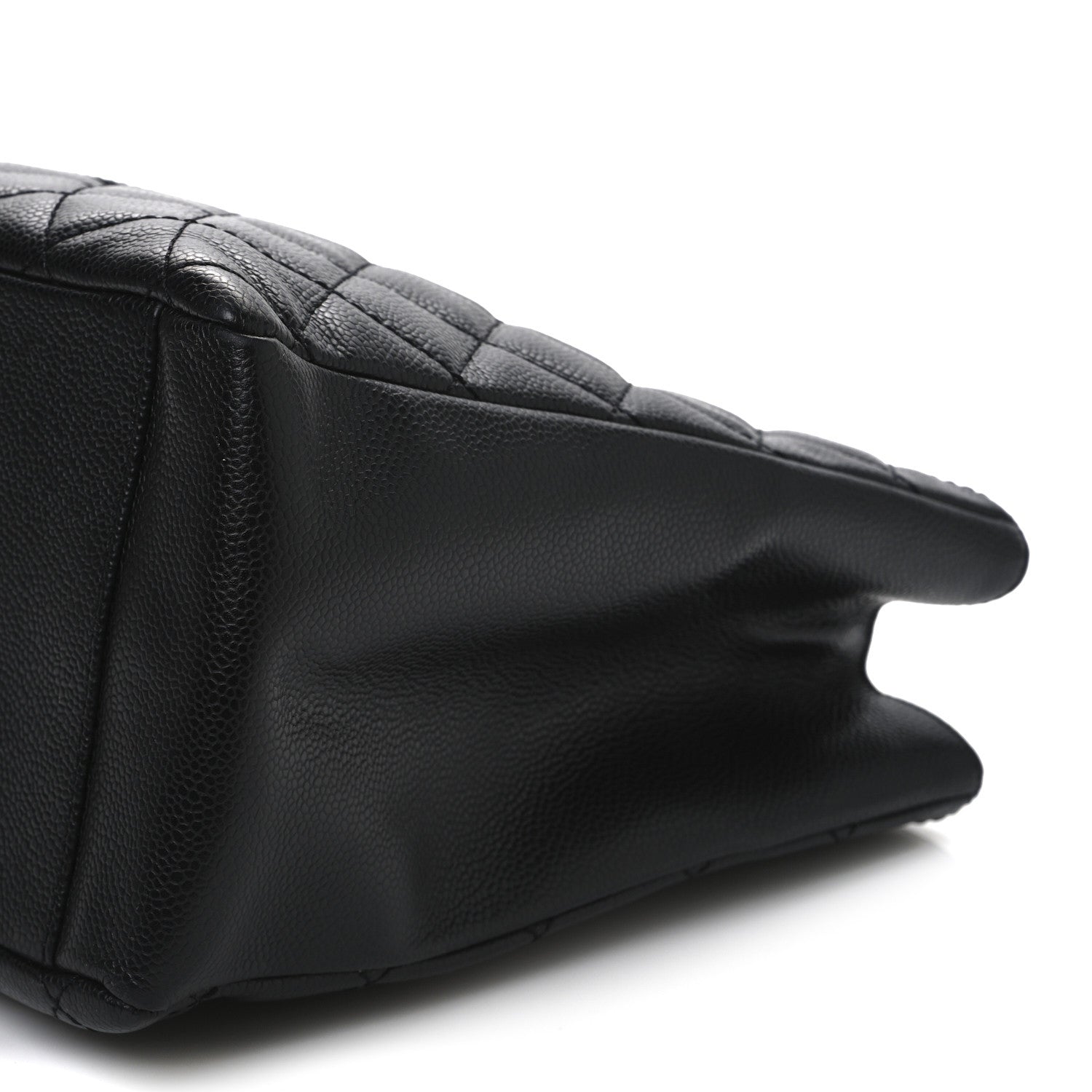 Chanel Caviar Quilted Grand Shopping Tote GST Black 11 of 12