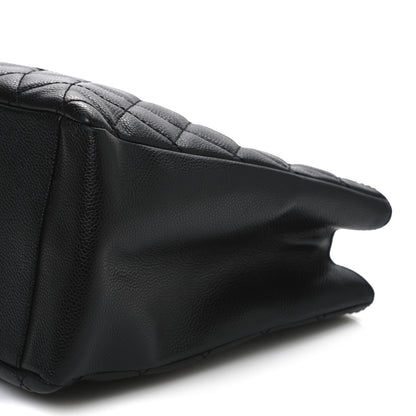 Chanel Caviar Quilted Grand Shopping Tote GST Black 11 of 12