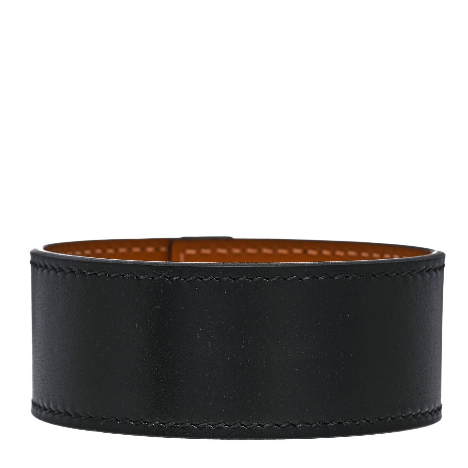 Hermes Chamonix Vegas Lock Cuff T5 Black 3 of 5