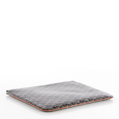 Goyard Goyardine Senat Pochette MM Black Gold 5 of 10