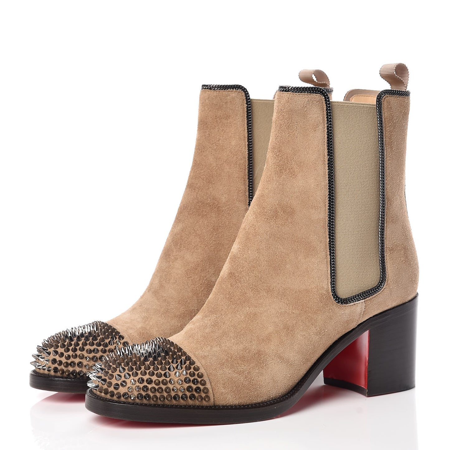 Veau Velours Otaboo 70 Chelsea Boots 37.5 Camel