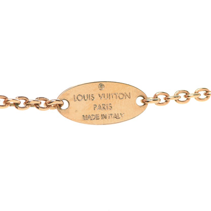 Louis Vuitton Essential V Perle Necklace Gold 6 of 8