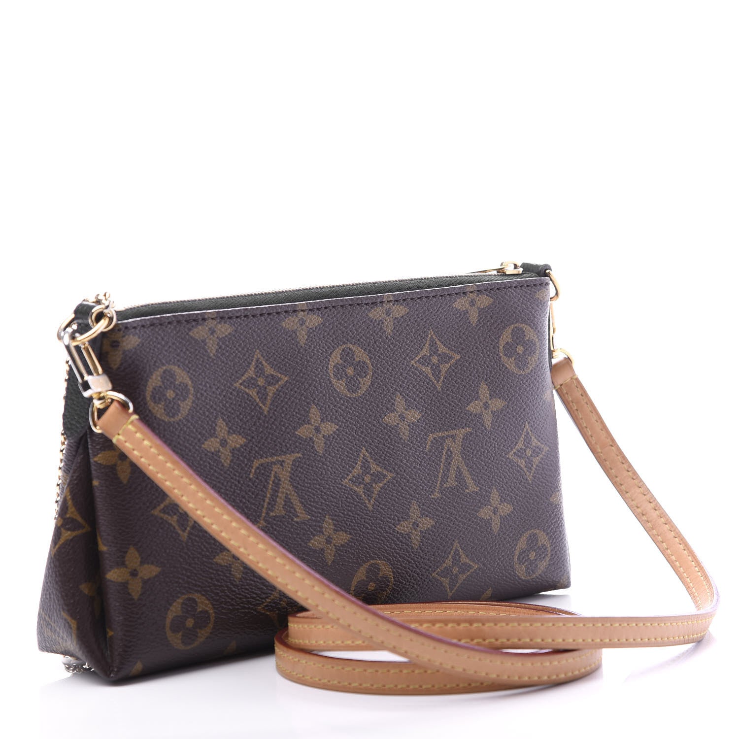 Louis Vuitton Monogram Pallas Clutch Blue Marine 3 of 10