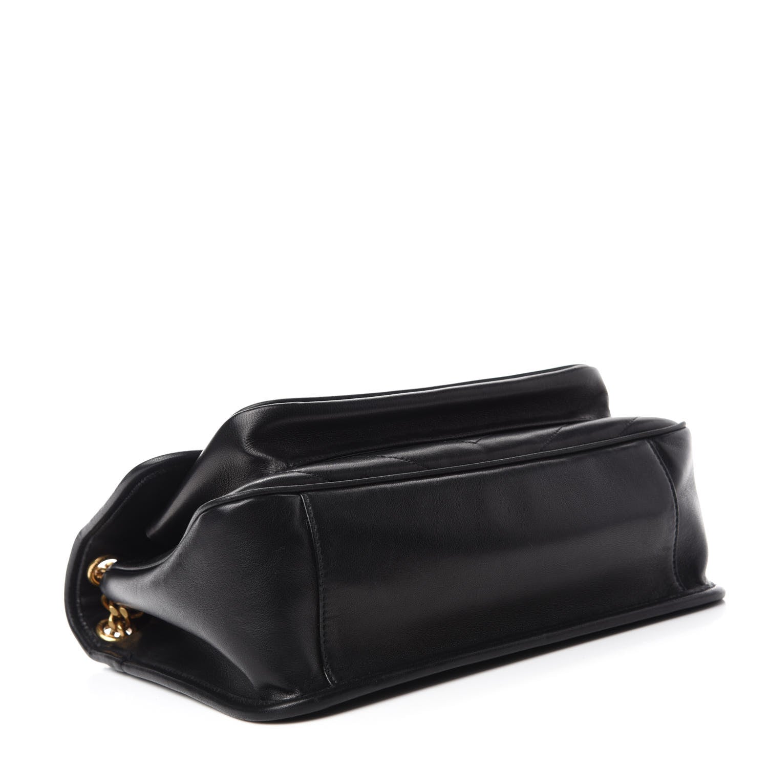 Saint Laurent Lambskin Matelasse Monogram Medium Niki Chain Satchel Black 4 of 11