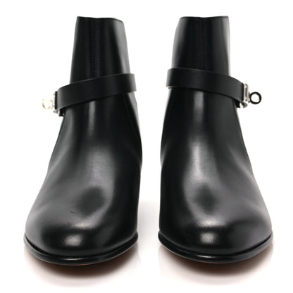 Hermes Calfskin Neo Low Boots 36 Black 2 of 7