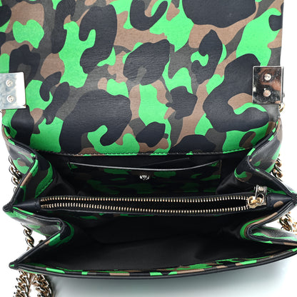 Versace Nappa Camouflage Print Palazzo Shoulder Bag Multicolor 5 of 8