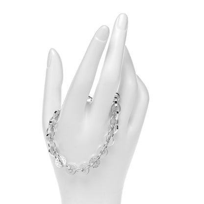 Tiffany Sterling Silver 1837 Circle Bracelet 2 of 4