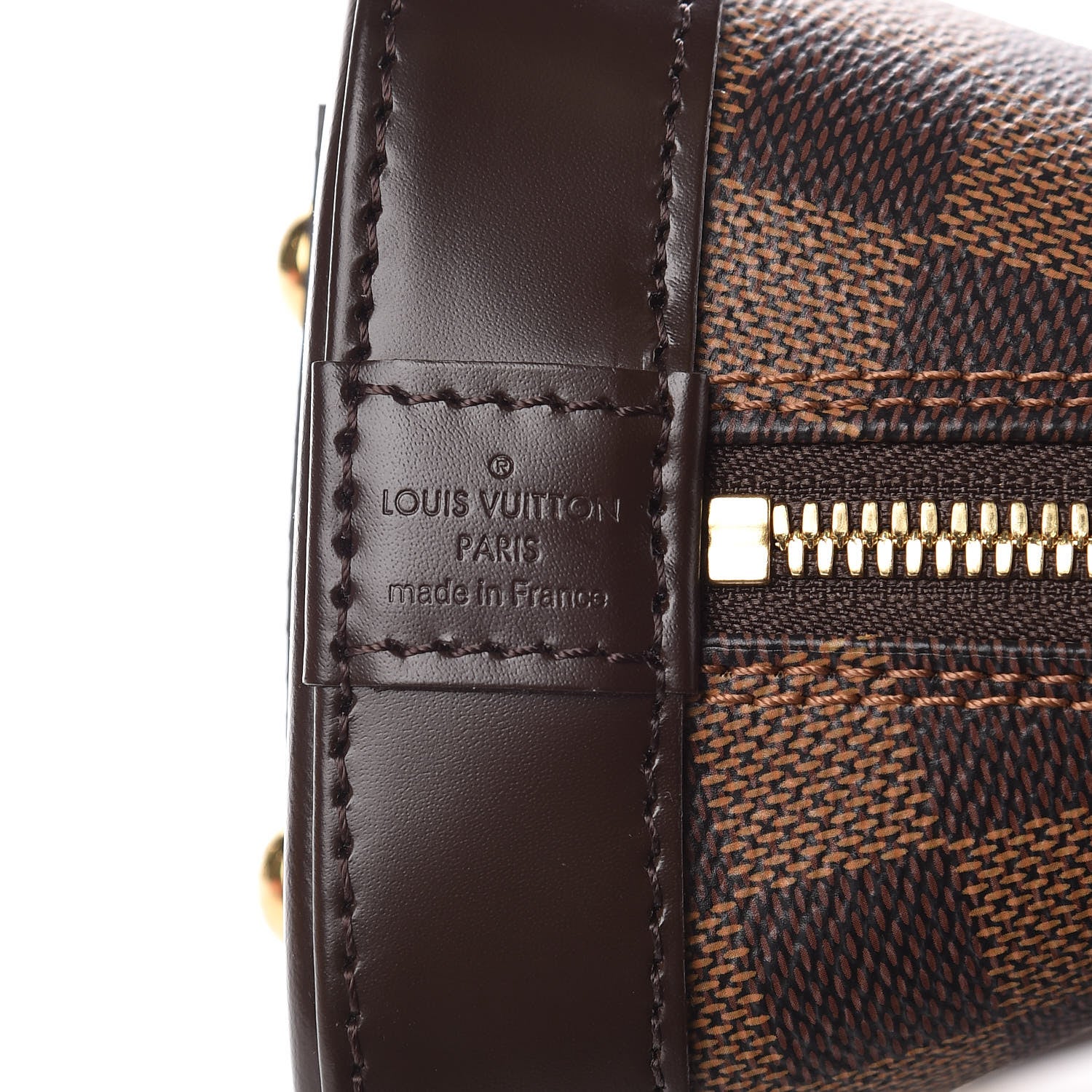 Louis Vuitton Damier Ebene Alma BB 7 of 9