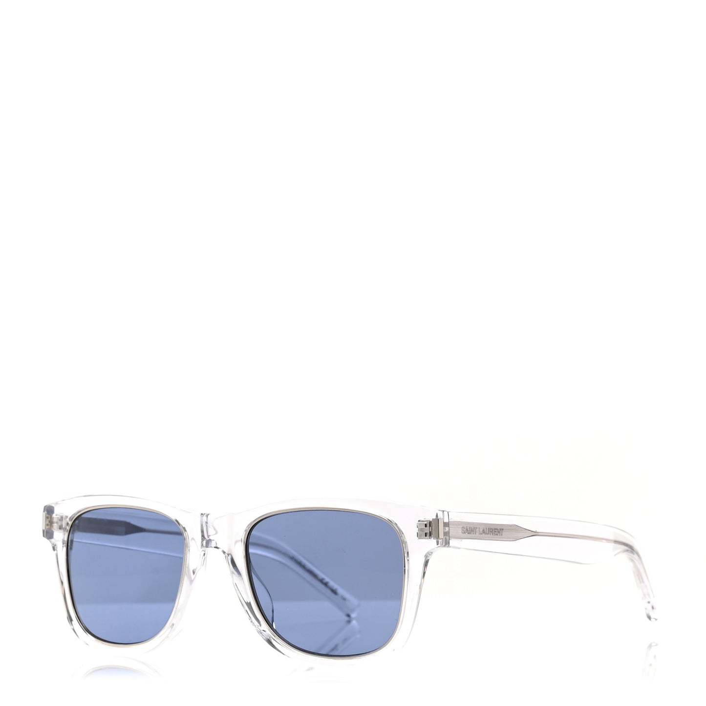 Acetate Square Sunglasses SL 51 RIM Transparent