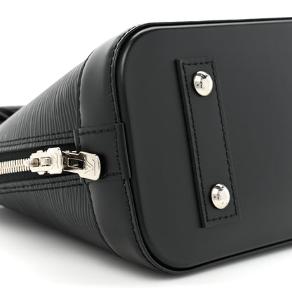 Louis Vuitton Epi Jacquard Alma BB Black 8 of 9