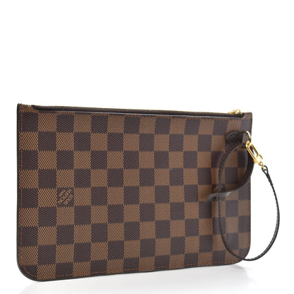 Louis Vuitton Damier Ebene Neverfull MM GM Pochette 3 of 7