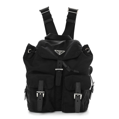 Prada Tessuto Nylon Vela Small Backpack Black 1 of 10