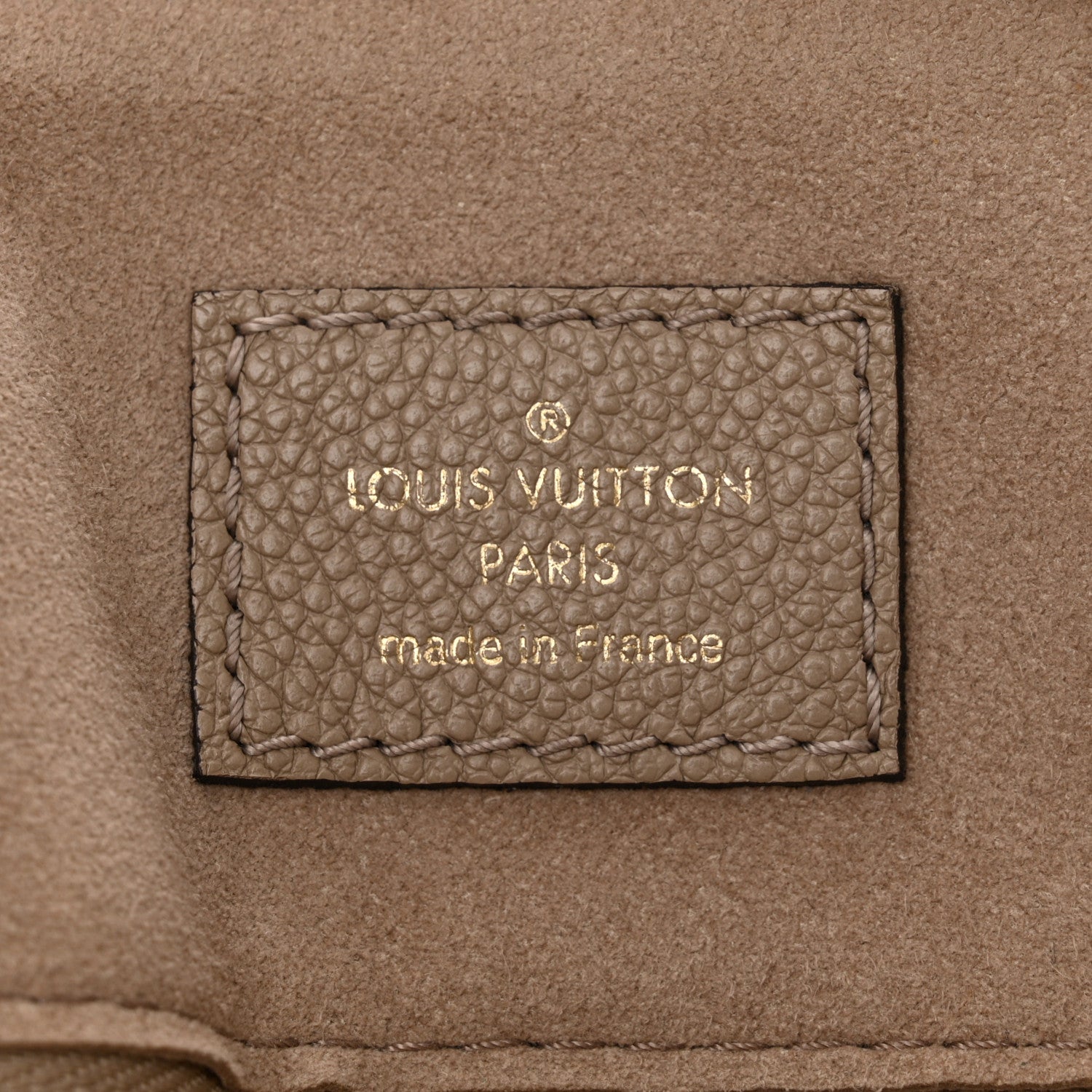 Louis Vuitton Empreinte Monogram Giant Speedy Bandouliere 25 Tourterelle 6 of 9