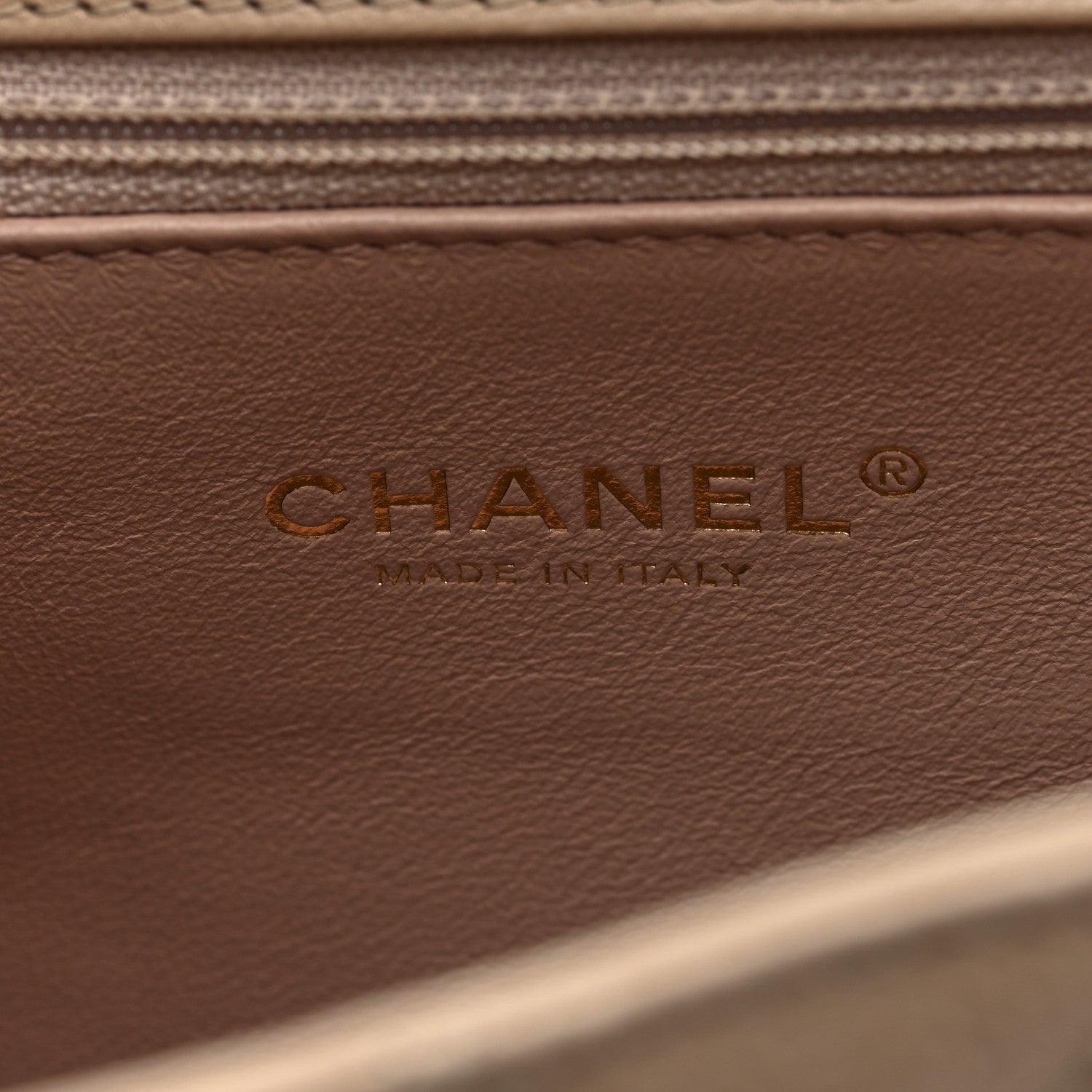 Chanel Caviar Quilted Medium CC Filigree Flap Beige 6 of 10
