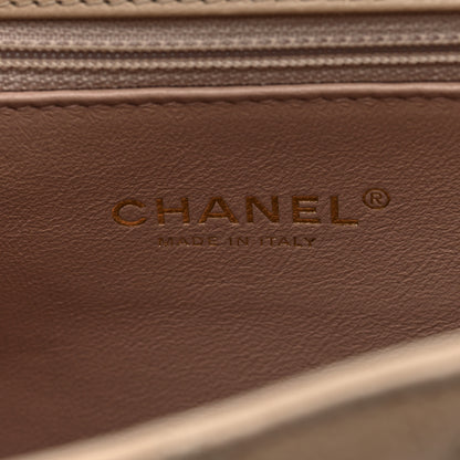 Chanel Caviar Quilted Medium CC Filigree Flap Beige 6 of 10