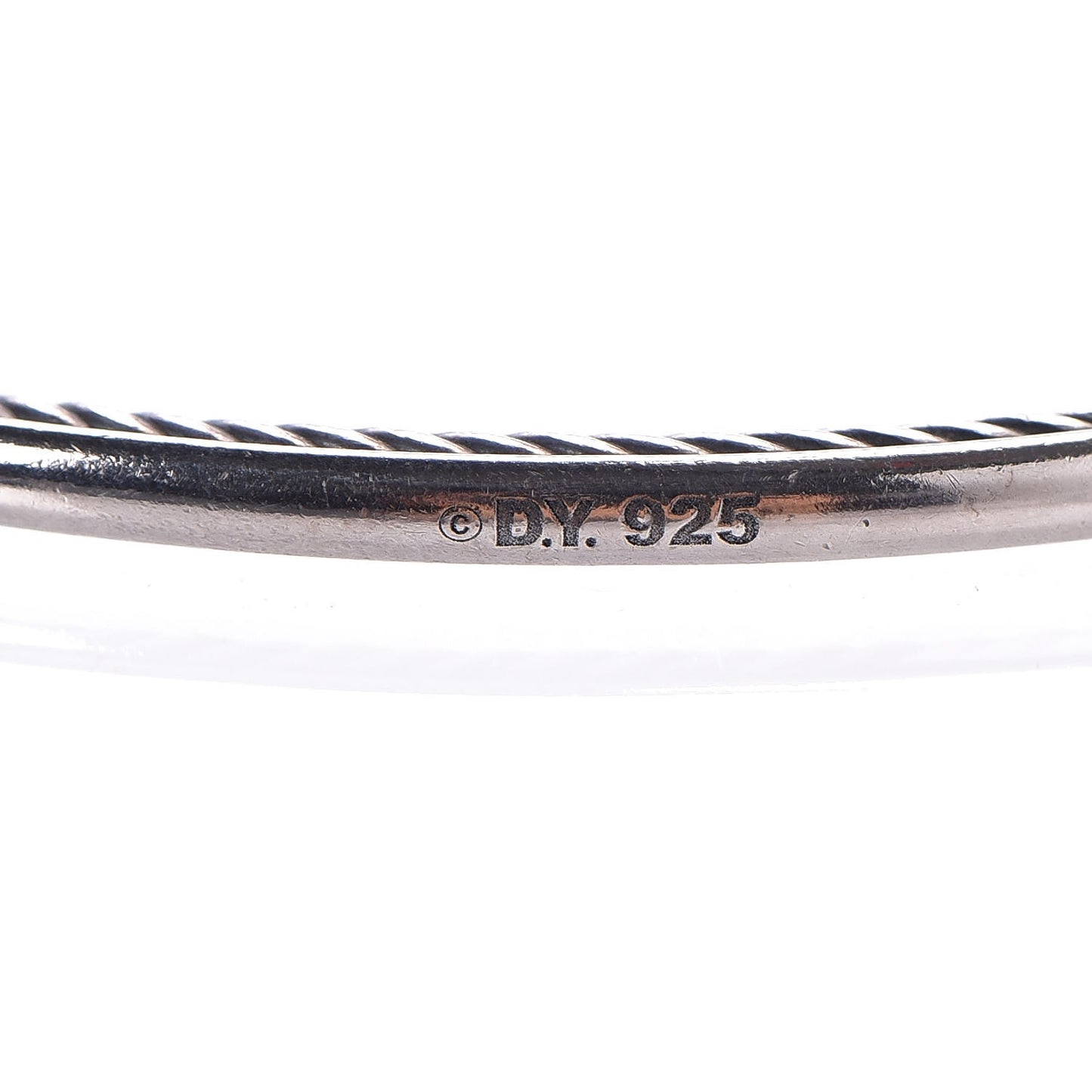 Sterling Silver Black Diamond 3mm Oval Bracelet