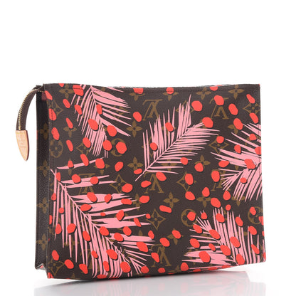 Louis Vuitton Monogram Jungle Dots Toiletry Pouch 26 Sugar Pink Poppy 3 of 8