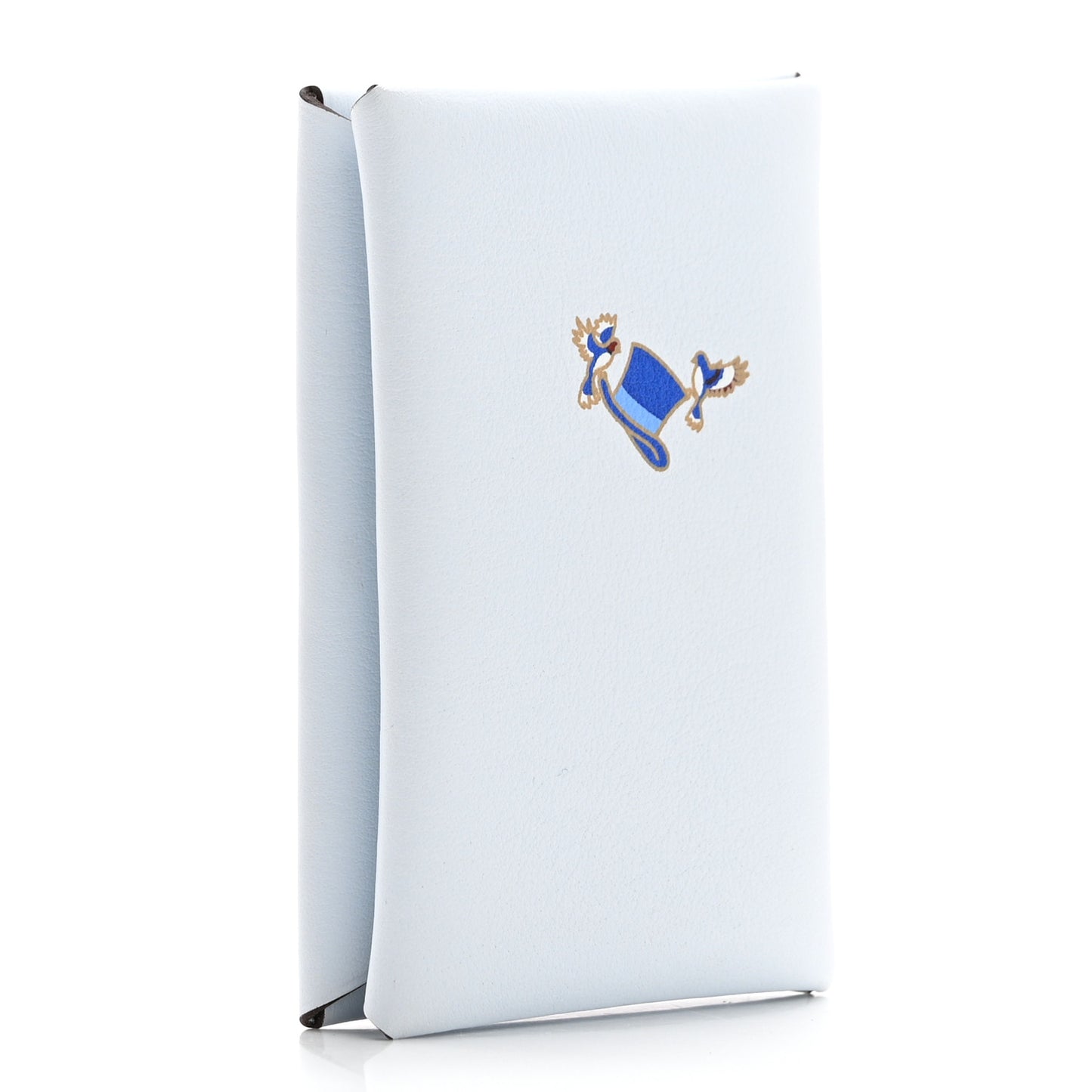 Swift Printed Cowboy Calvi Card Case Bleu Brume