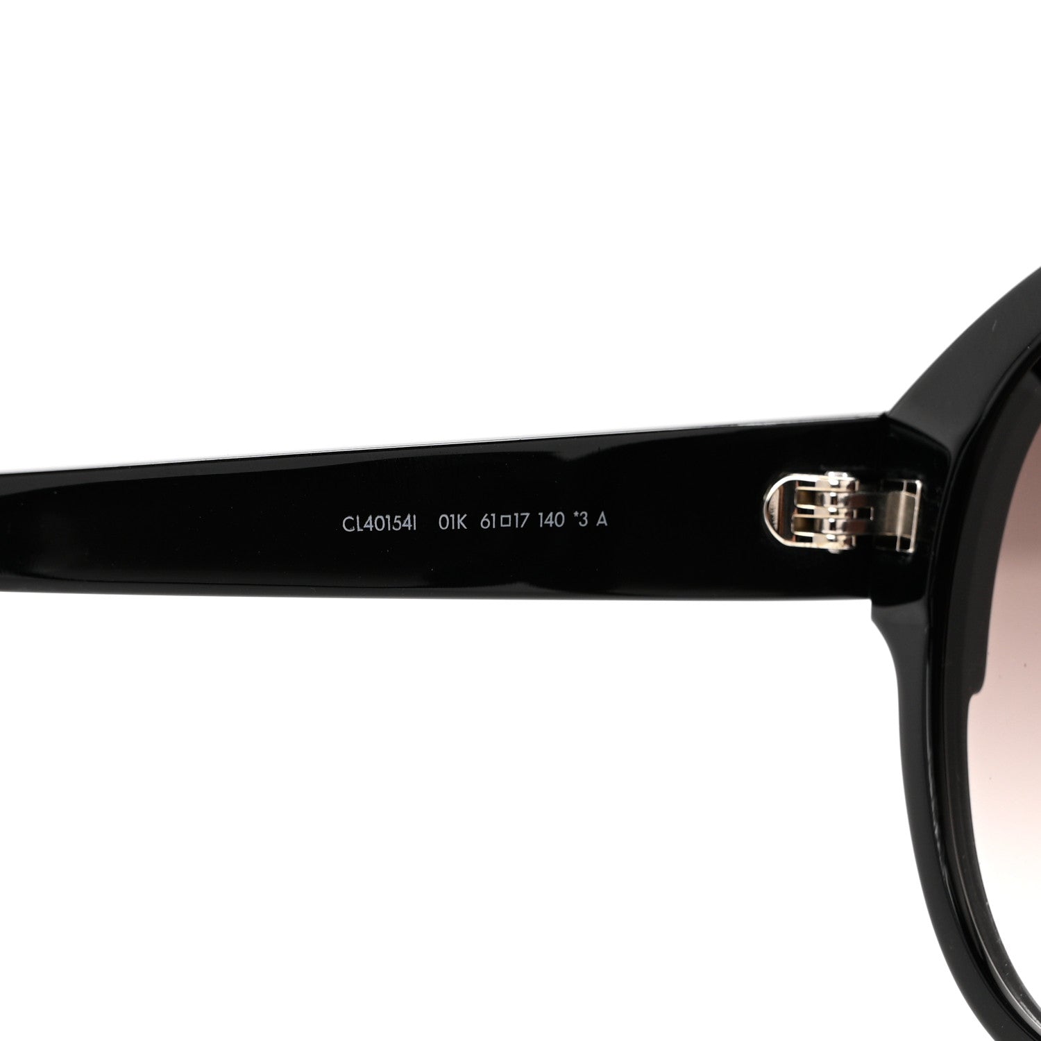 Celine Acetate Triomphe Sunglasses CL40154I Black 5 of 7