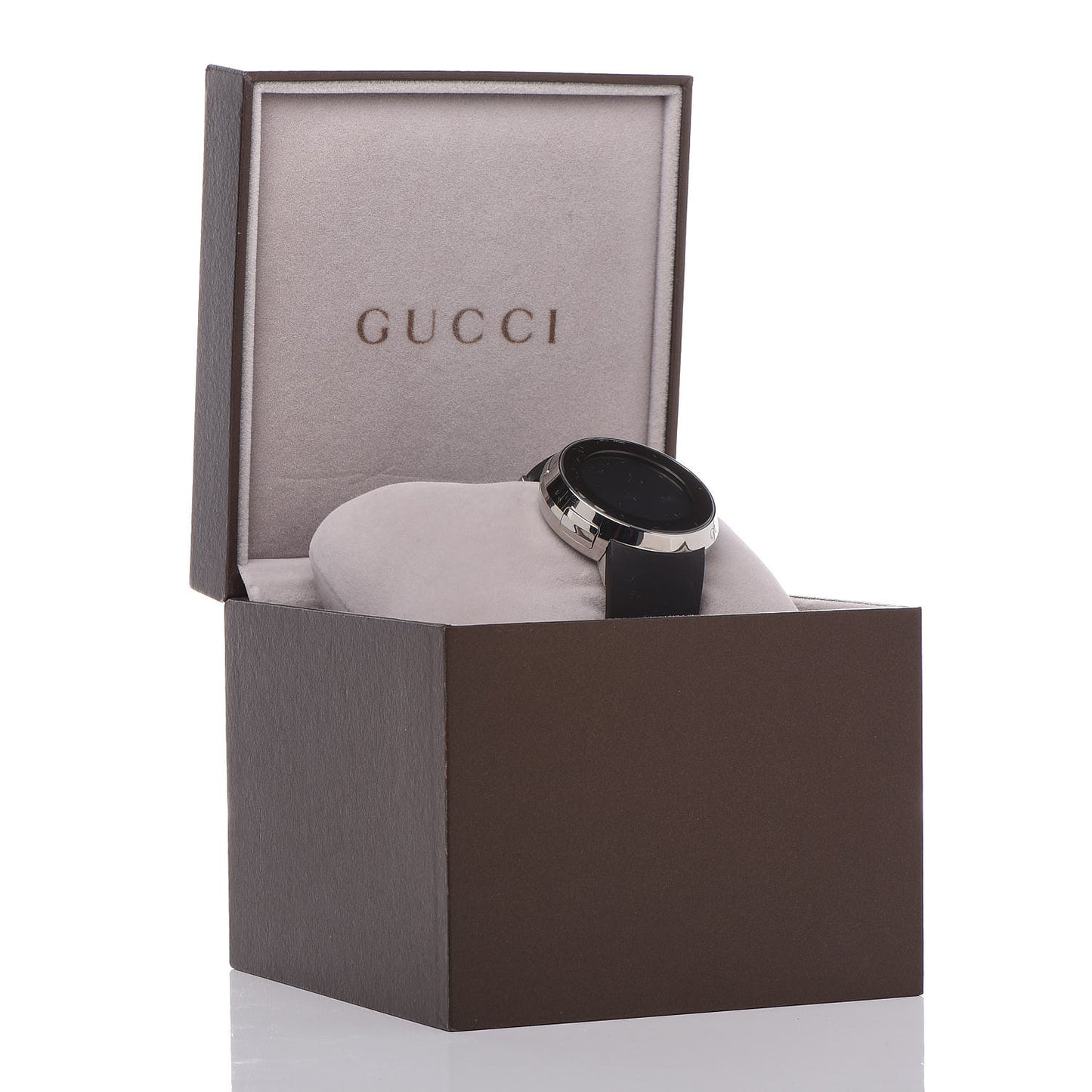 Stainless Steel Rubber 40mm Digital I-Watch Black