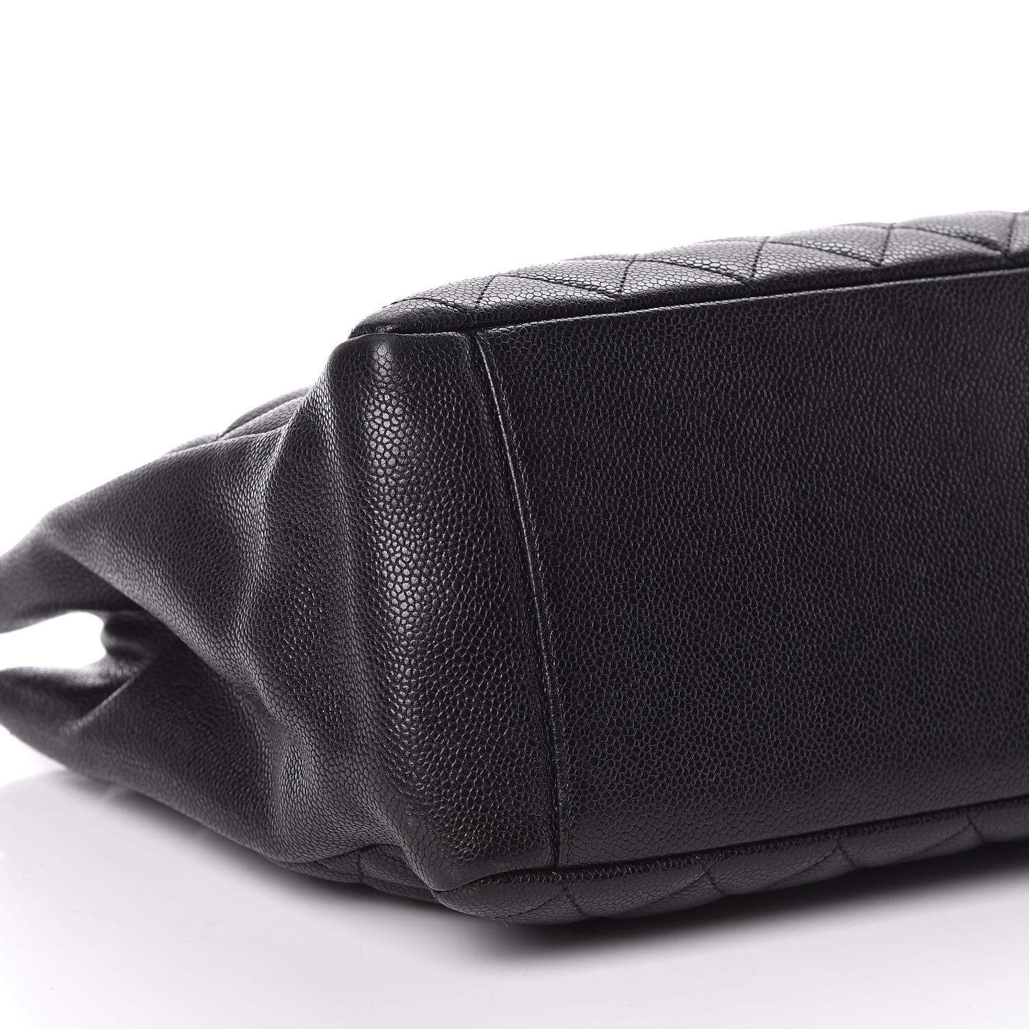Chanel Caviar Quilted Grand Shopping Tote GST Black 8 of 9