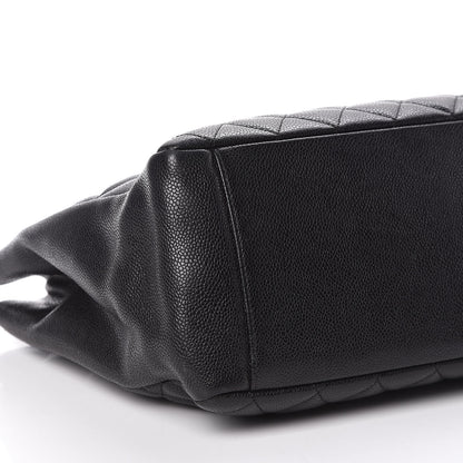 Chanel Caviar Quilted Grand Shopping Tote GST Black 8 of 9