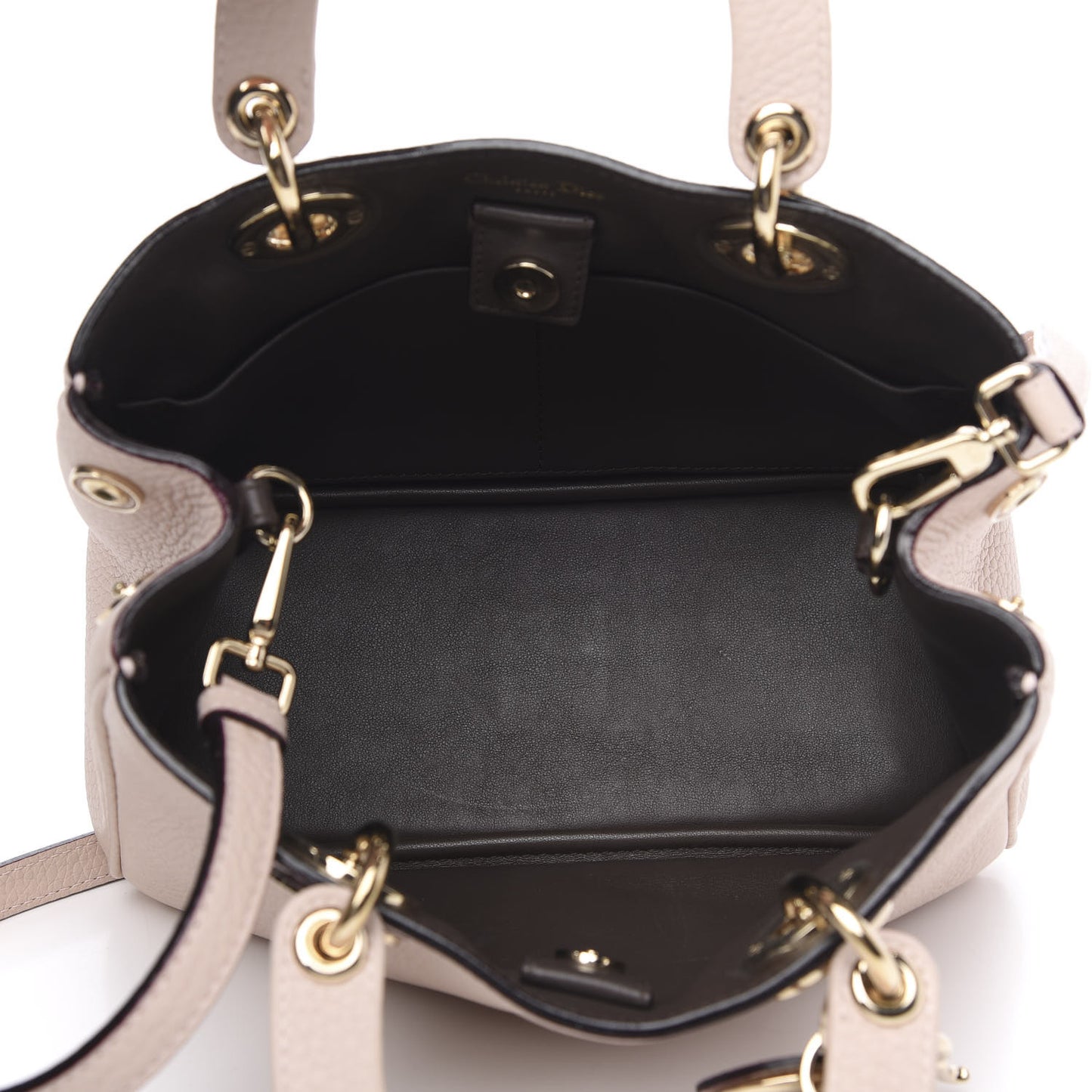 Calfskin Mini Diorissimo Tote Pink