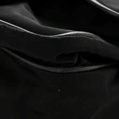 Prada Tessuto Nylon Saffiano Logo Messenger Bag Black 12 of 13