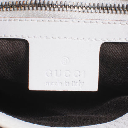 Gucci Monogram Calfskin Tote White 6 of 7