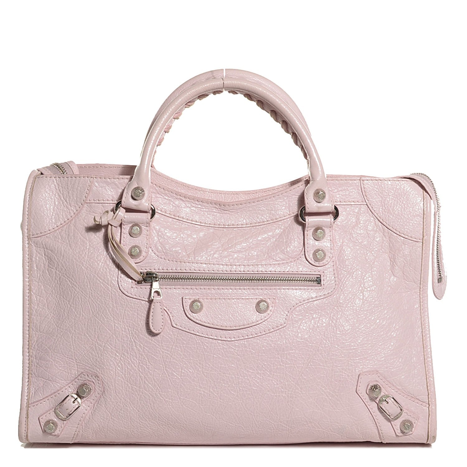 Balenciaga Agneau Giant 12 Silver Hardware City Rose Poudre Rose Petunia 1 of 11