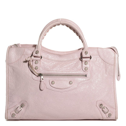 Balenciaga Agneau Giant 12 Silver Hardware City Rose Poudre Rose Petunia 1 of 11