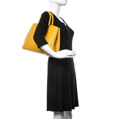 Prada Saffiano Lux Parabole Tote Mimosa 2 of 17