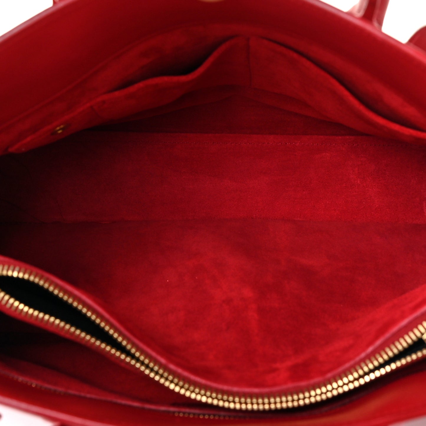Calfskin Small Sac De Jour Lipstick Red