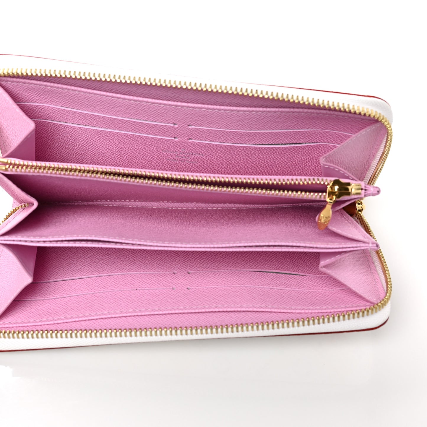Monogram Multicolor Zippy Wallet White Litchi