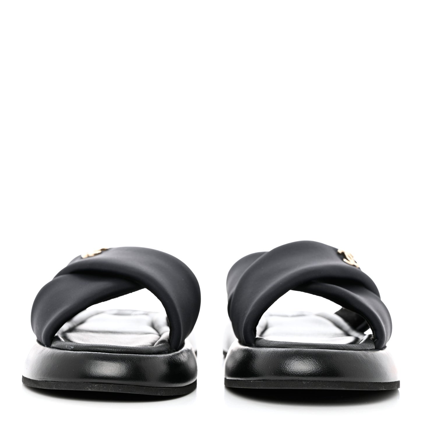 Fabric CC Mules Sandals 41 Black