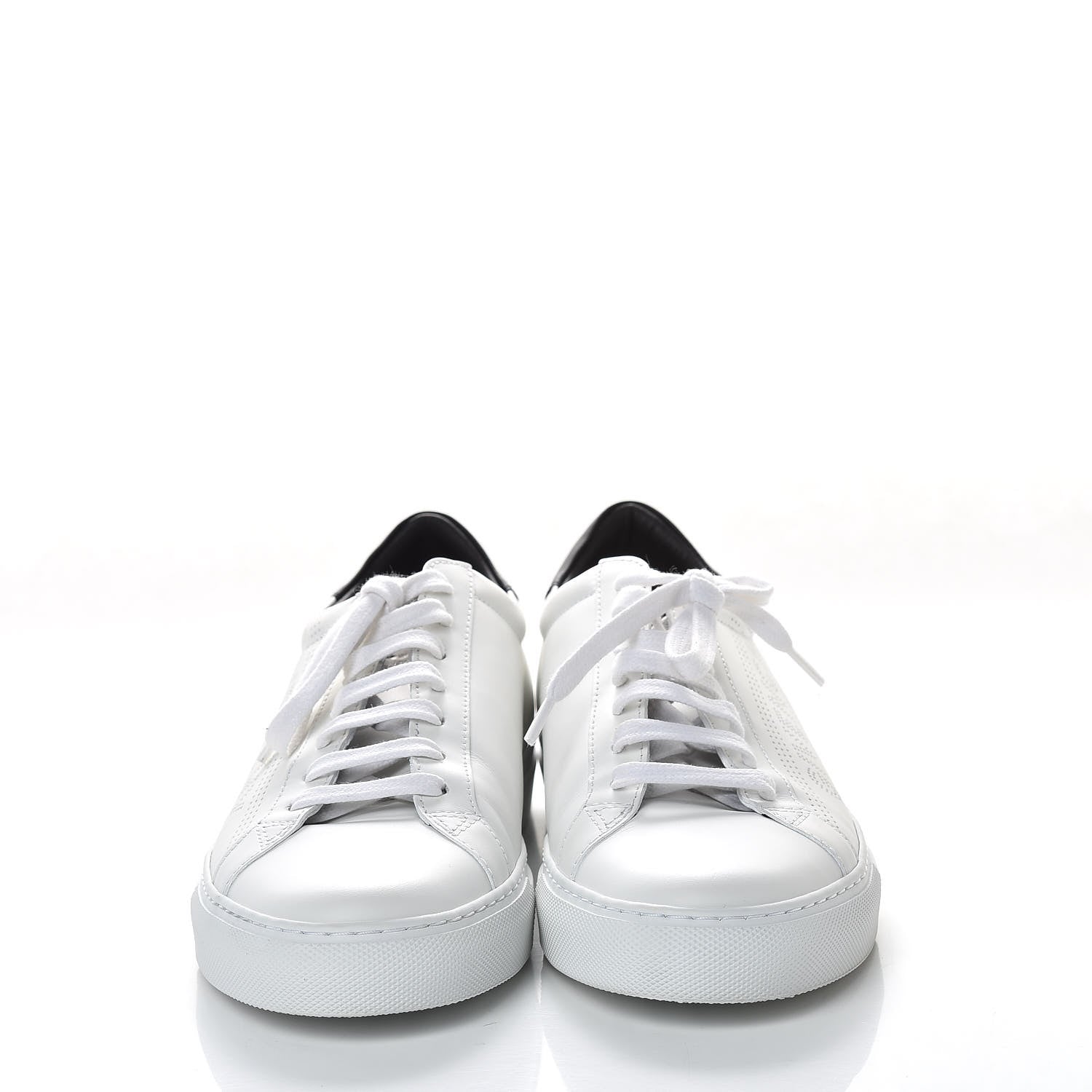 Givenchy Calfskin Perforated Urban Street Sneakers 40 White 2 of 9