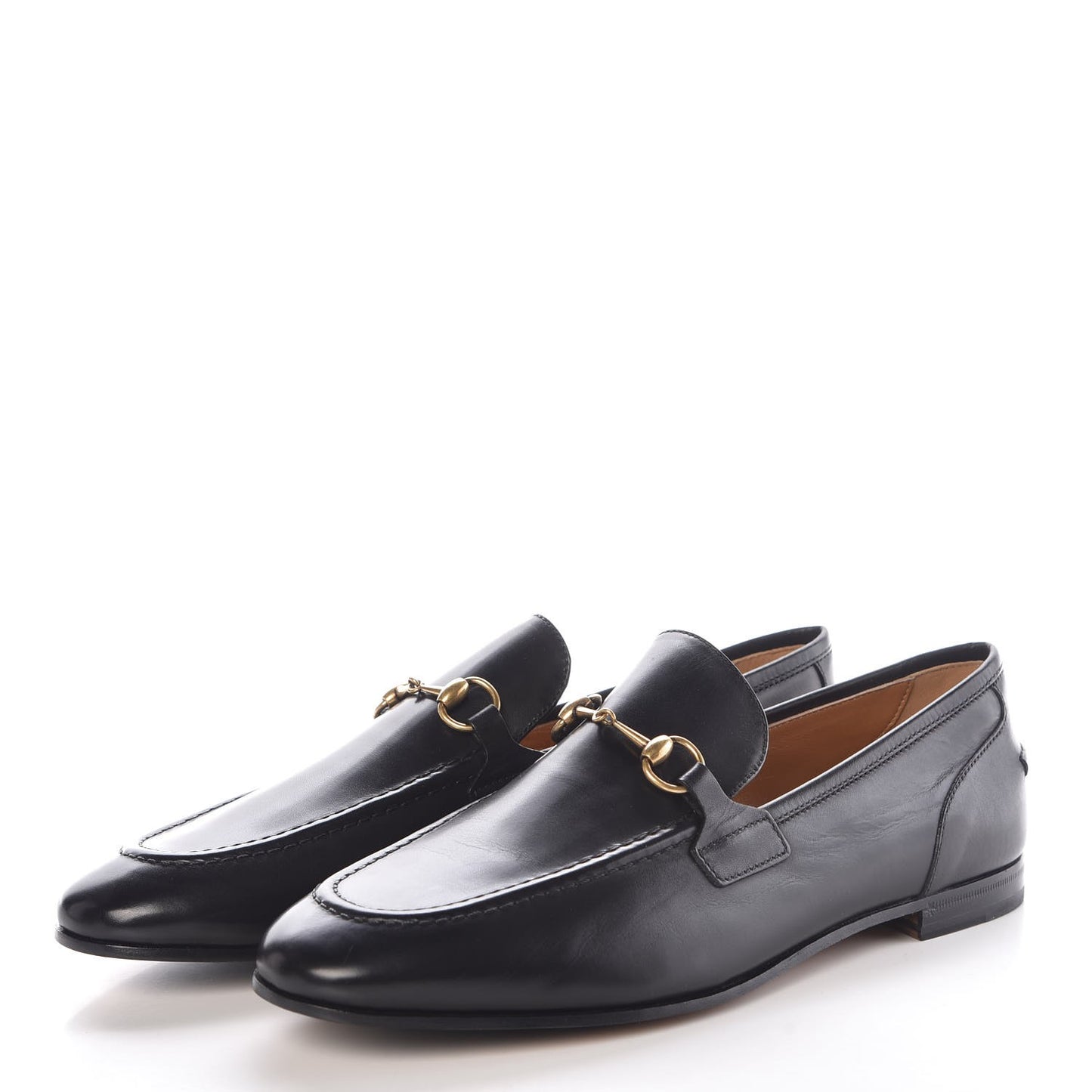 Calfskin Womens Jordaan Loafers 40.5 Black