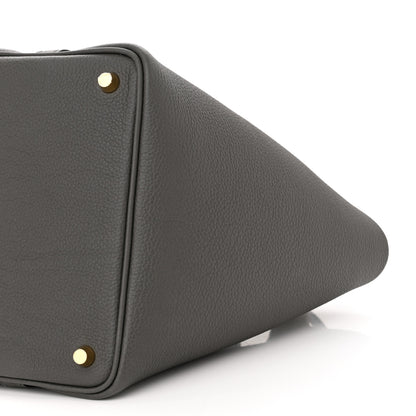 Hermes Taurillon Clemence Picotin Lock 18 PM Gris Meyer 10 of 11